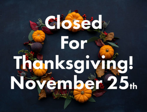 All Location Closure – Thanksgiving