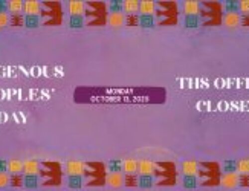 October 13th, 2025 – Indigenous Peoples’ Day