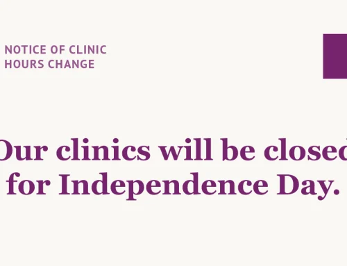 THS Clinics Closed Friday, July 3rd — Independence Day Hours