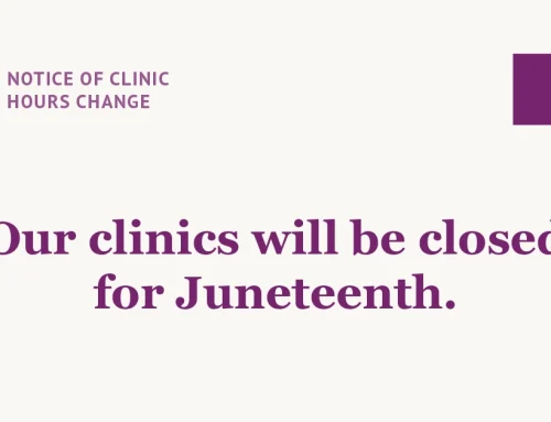 THS Clinics Closed Friday, June 19th — Juneteenth Hours